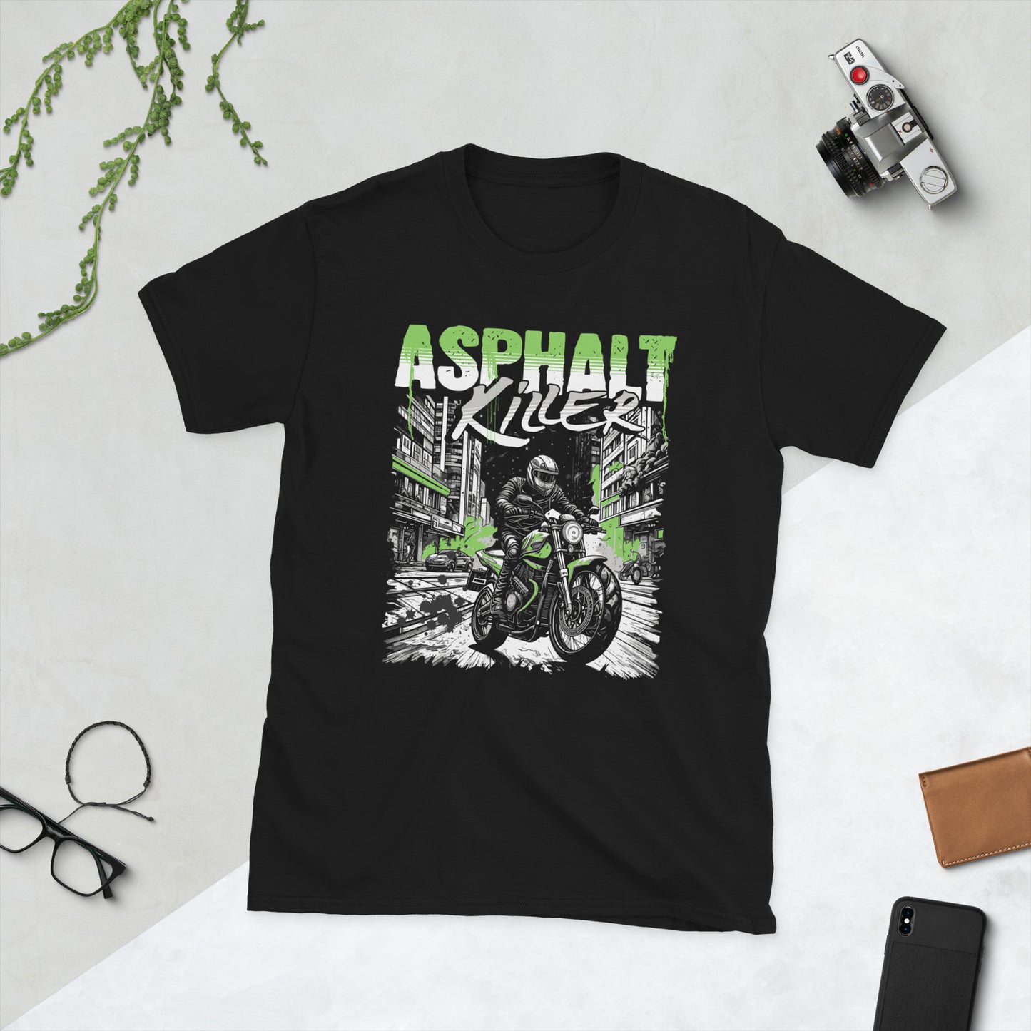 Asphalt killler custom Motorcycle shirt