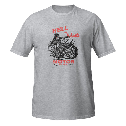 Hell on Wheels motocycle custom T-shirt